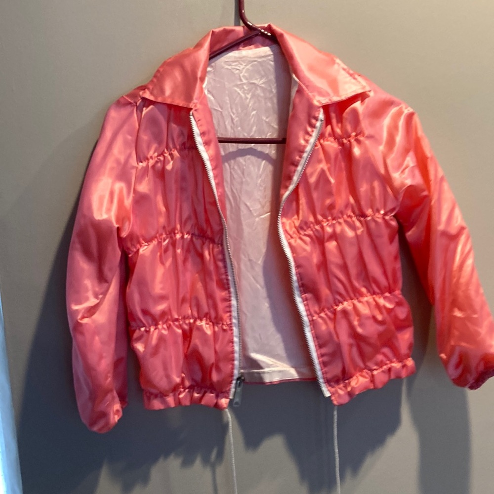 Vintage 1970s pink spring jacket size 10 great condition